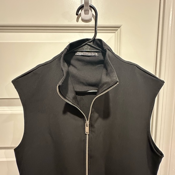 Zara Black Sleeveless Dress - Picture 5 of 9